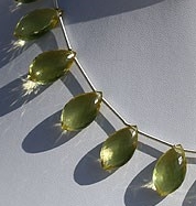 Lemon Quartz Dolphin Briolette