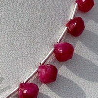 Pink Sapphire Gemstone Onion Shape