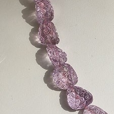 Pink Amethyst Carved Nugget