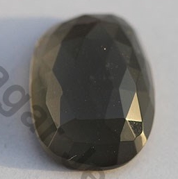 Black Moonstone Rose Cut Cabochon