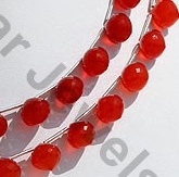 Carnelian Gemstone  Onion Shape