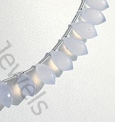 Chalcedony Gemstone Chandelier