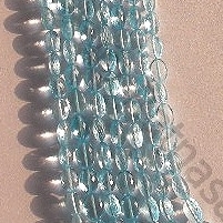 Blue Topaz Gemstone  Oval Faceted