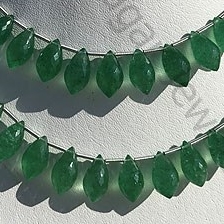 Green Strawberry Quartz Chandelier Briolette