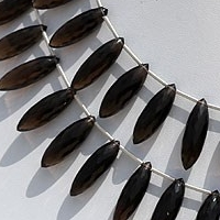Smoky Quartz Gemstone  Dew Drops