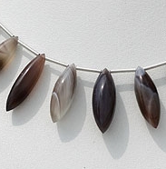 Botswana Agate Gemstone Dew Drops