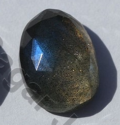Labradorite Rose Cut Cabochon