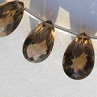 Smoky Quartz Gemstone  Pan