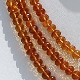 Citrine Gemstone  Faceted Rondelles