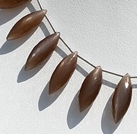 Coffee Moonstone Dew Drops