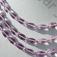 Pink Amethyst Hand Drum Shape