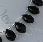 Black Spinel Dolphin Shape Beads