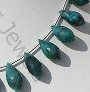 Chrysocolla Chandelier Briolette