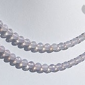 Lavender Quartz Faceted Round