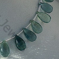 Fluorite Gemstone Beads  Tear Drops Briolette