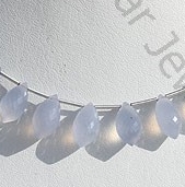 Chalcedony Gemstone Chandelier