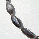 Black Moonstone Dholki Briolette