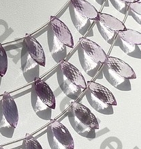 Pink Amethyst  Dew Drops