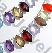 Semi Precious Gemstone Dolphin Briolette