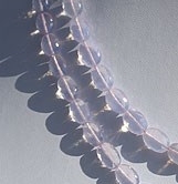 Lavender Quartz Faceted Oval