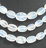 Rainbow Moonstone Oval Faceted