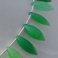 Chrysoprase Gemstone Dew Drops