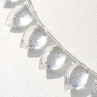 Crystal Gemstone Conch Briolette