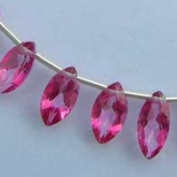 Pink Topaz Gemstone Marquise