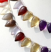 Semi Precious Gemstone Conch Briolette