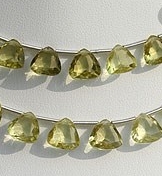 wholesale Lemon Quartz  Trilliant Beads