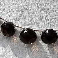 Smoky Quartz Gemstone  Onion Shape