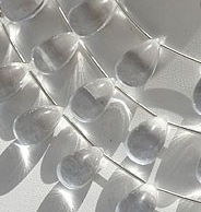 Crystal gemstone Plain Tear Drops
