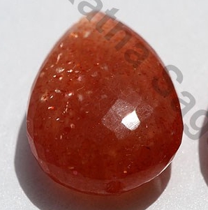 Sunstone Half Drilled Gemstones