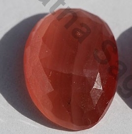 Rhodochrosite Rose Cut Cabochon