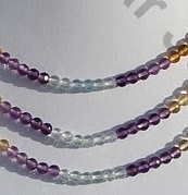 Semi Precious Gemstone Faceted Rondelle