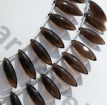 Smoky Quartz Gemstone  Dew Drops