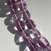 Pink Amethyst  Faceted Nuggets