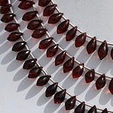 Garnet Chandelier Briolette