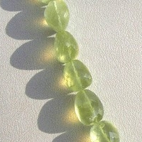 Prehnite Gemstone  Faceted Nuggets