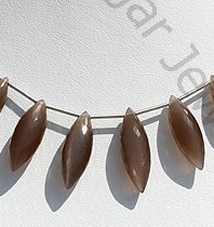Coffee Moonstone Dew Drops