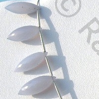 Chalcedony Gemstone Dew Drops
