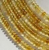 Yellow Opal Plain Beads
