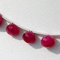 Pink Sapphire Gemstone Onion Shape