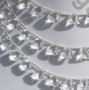 Crystal Gemstone Trilliant Cut