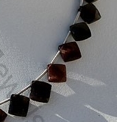 Cat's Eye Scapolite Cushion Beads
