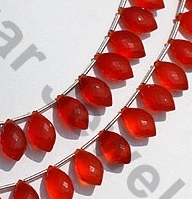 Carnelian Gemstone Dolphin Briolette