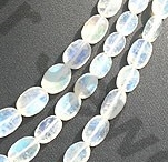 Rainbow Moonstone Oval Faceted