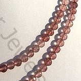 Strawberry Quartz faceted Round