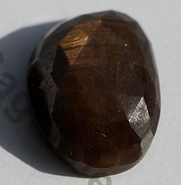 Copper Sapphire Rose Cut Cabochon