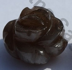Grey Moonstone Half Drilled Gemstones